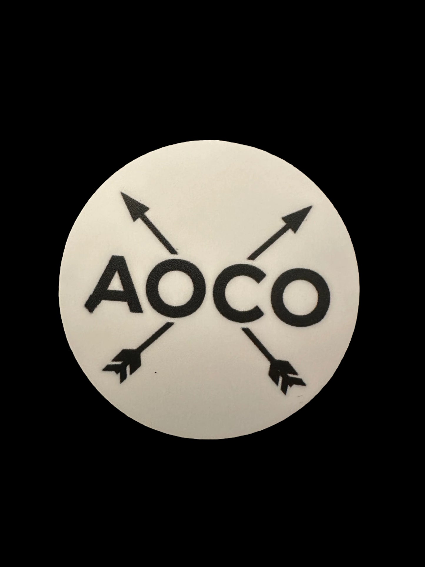 AOCO 2x2 Matte Sticker