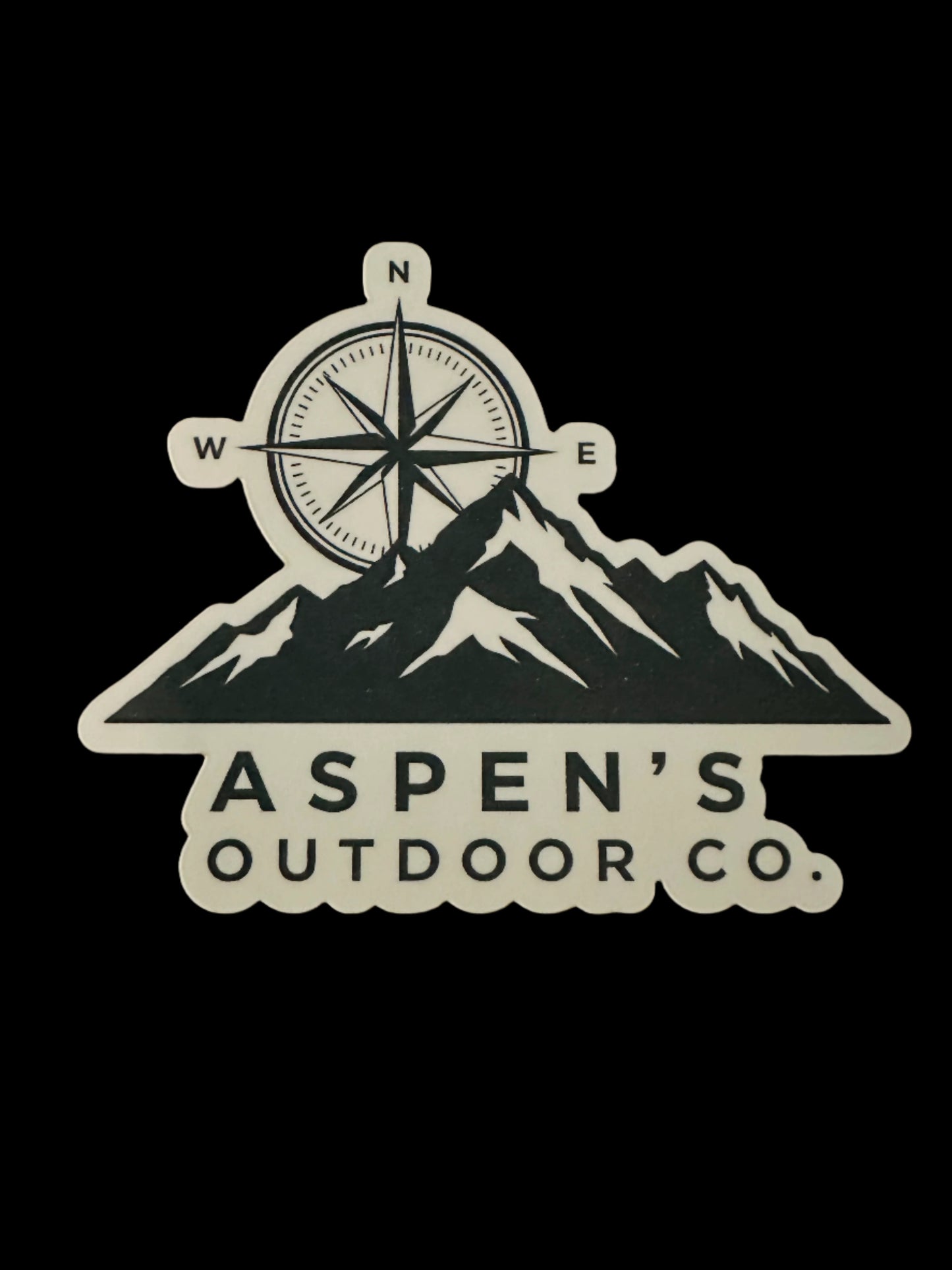 Aspen's Outdoor Co. Mountain 4x4 Sticker