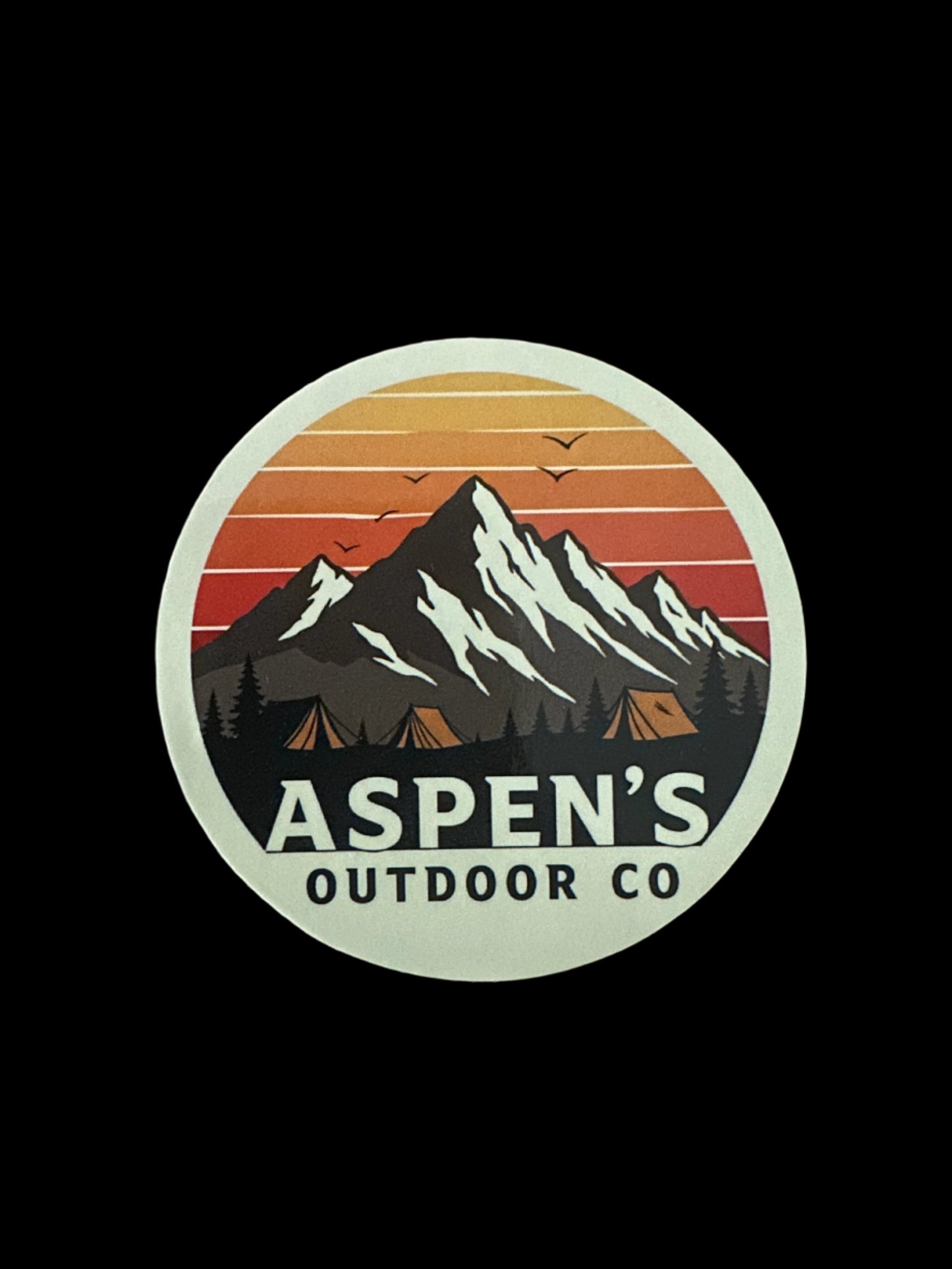 Red, Orange, and Yellow Sticker