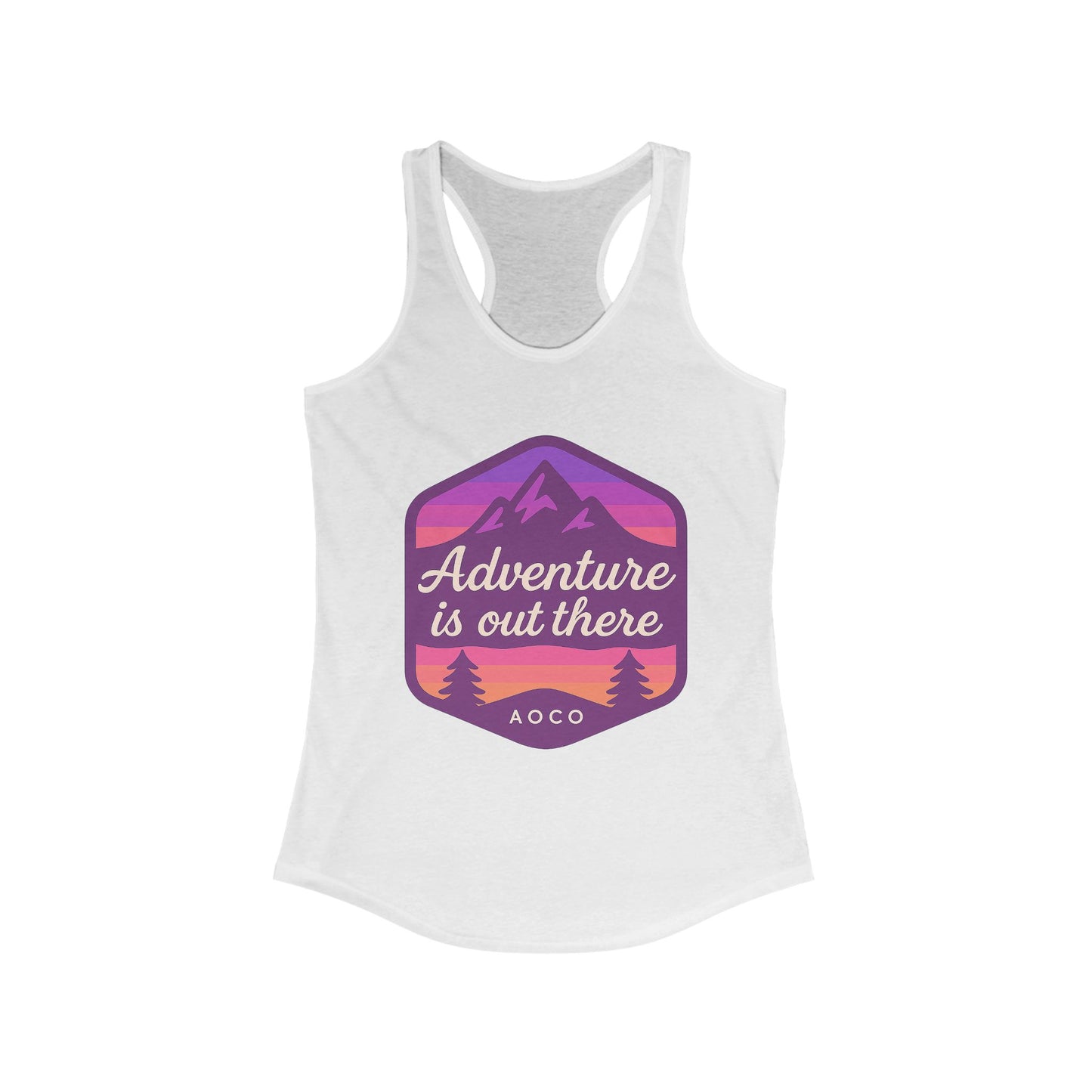 Adventure Is Out There Racerback Tank