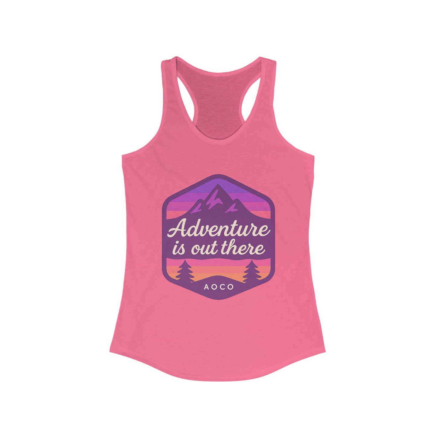 Adventure Is Out There Racerback Tank