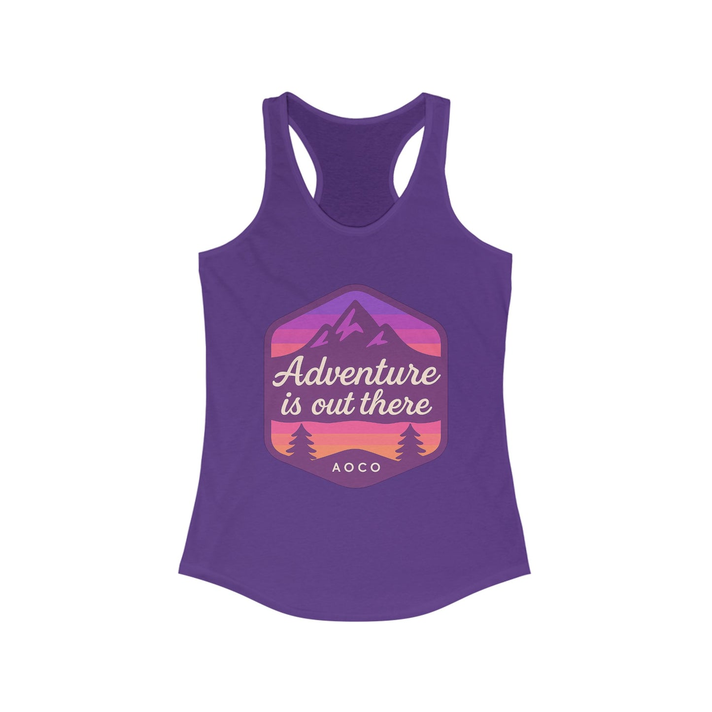 Adventure Is Out There Racerback Tank